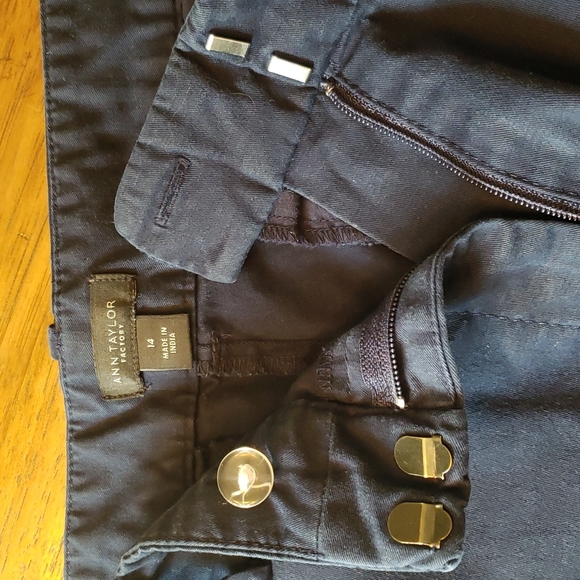 Ann Taylor Factory Blue Shorts - Picture 3 of 3